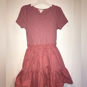 Rose colored Girls’ J Crew Dress